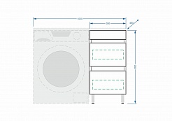 Stella Polare Мебель для ванной Мадлен 100 R – фотография-7